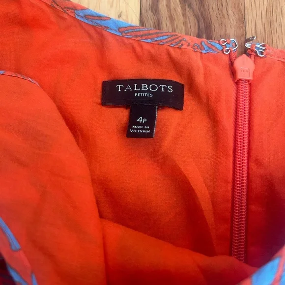 Talbots Floral Summer Dress - Picture 4 of 6